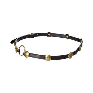 Isabel Marant Karlo Leather Belt, Black